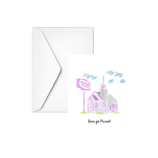 GONNA GET MARRIED CARD - Note Card