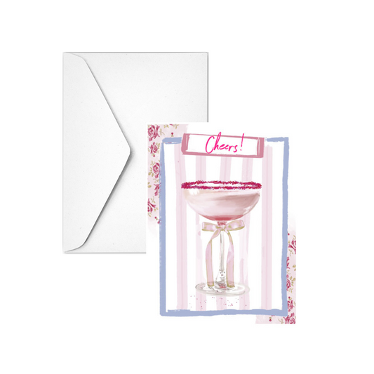 CHEERS COSMO - Note Card
