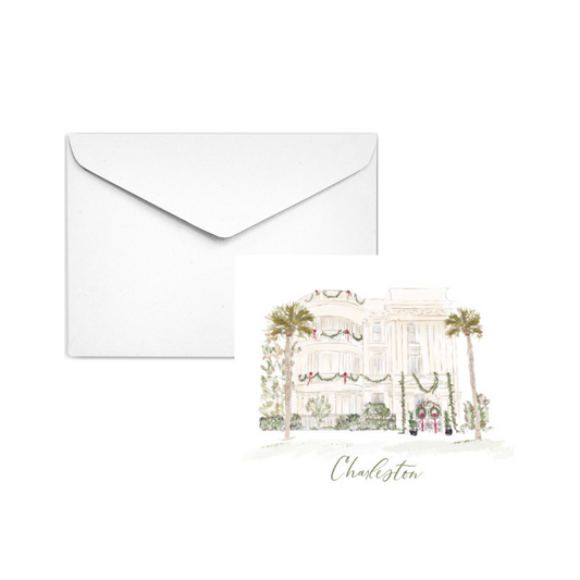 CHARLESTON CHRISTMAS - Note Card