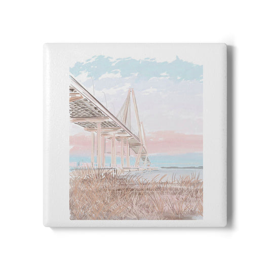 COTTON CANDY RAVENEL - Ceramic Coaster