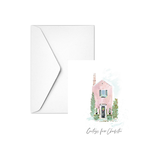 LITTLE PINK HOUSE - Note Card