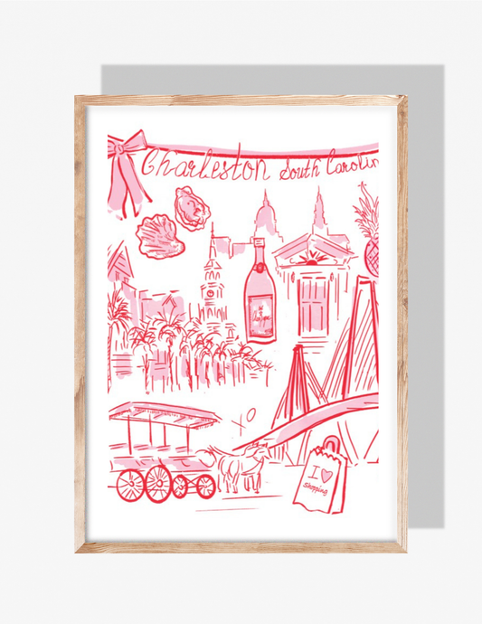 CHARLESTON - Art Print