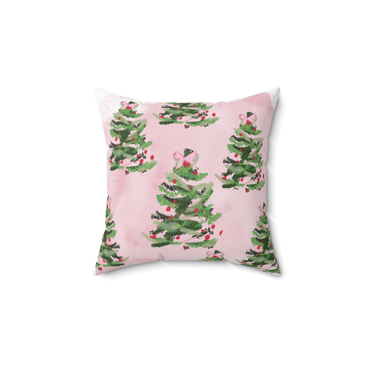 PINK CHRISTMAS - 14x14 Pillow