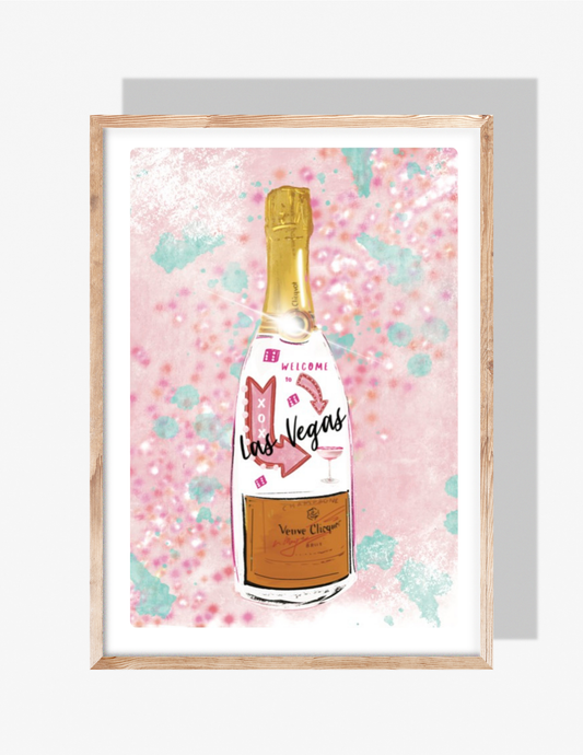 VEGAS VEUVE - Art Print