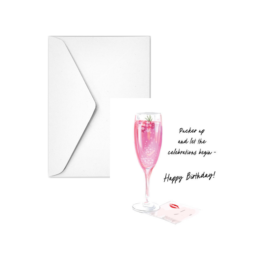 PUCKER UP - Note Card