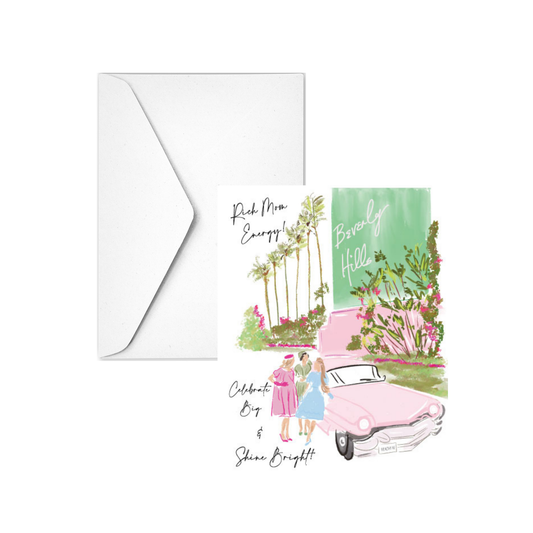 RICH MOM ENERGY CARD - Note Card