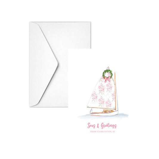 SEAS & GREETINGS - Note Card
