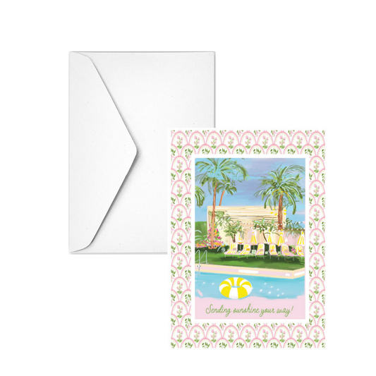 SENDING SUNSHINE - Note Card