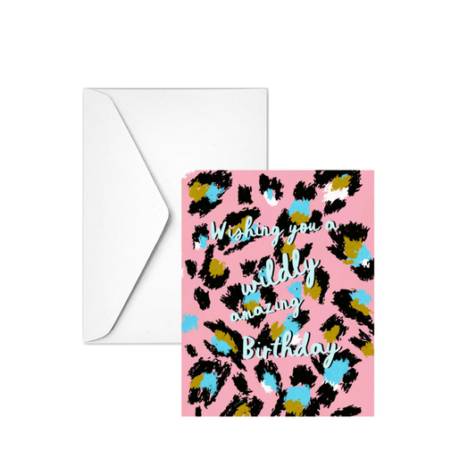 WILDLY AMAZING  -Note Card