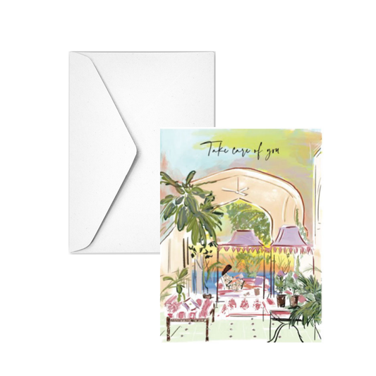TAKE CARE OF YOU - Note Card