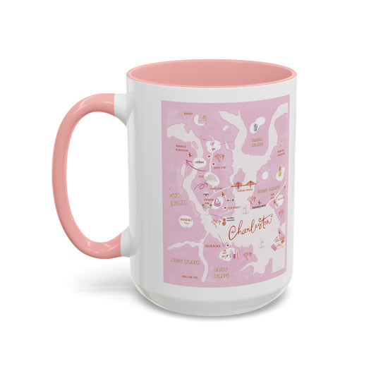 CHARLESTON MAP - Mug