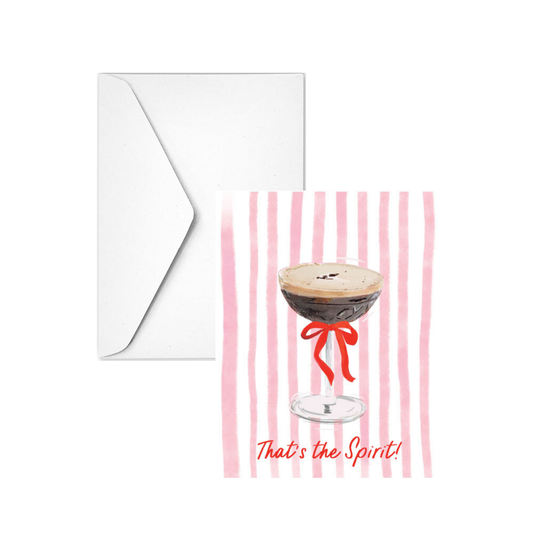 THAT'S THE SPIRIT! - Note Card