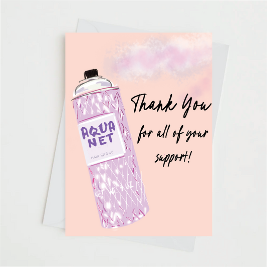 SUPPORT - Note Card