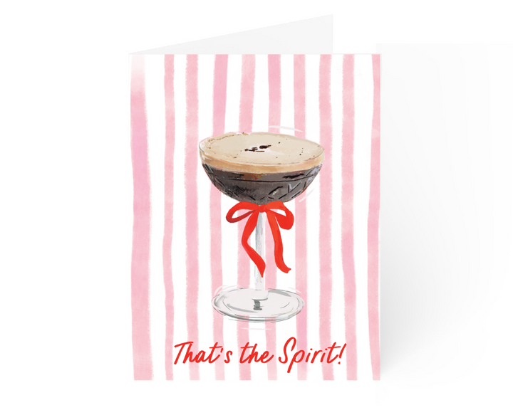 THAT'S THE SPIRIT! - Note Card