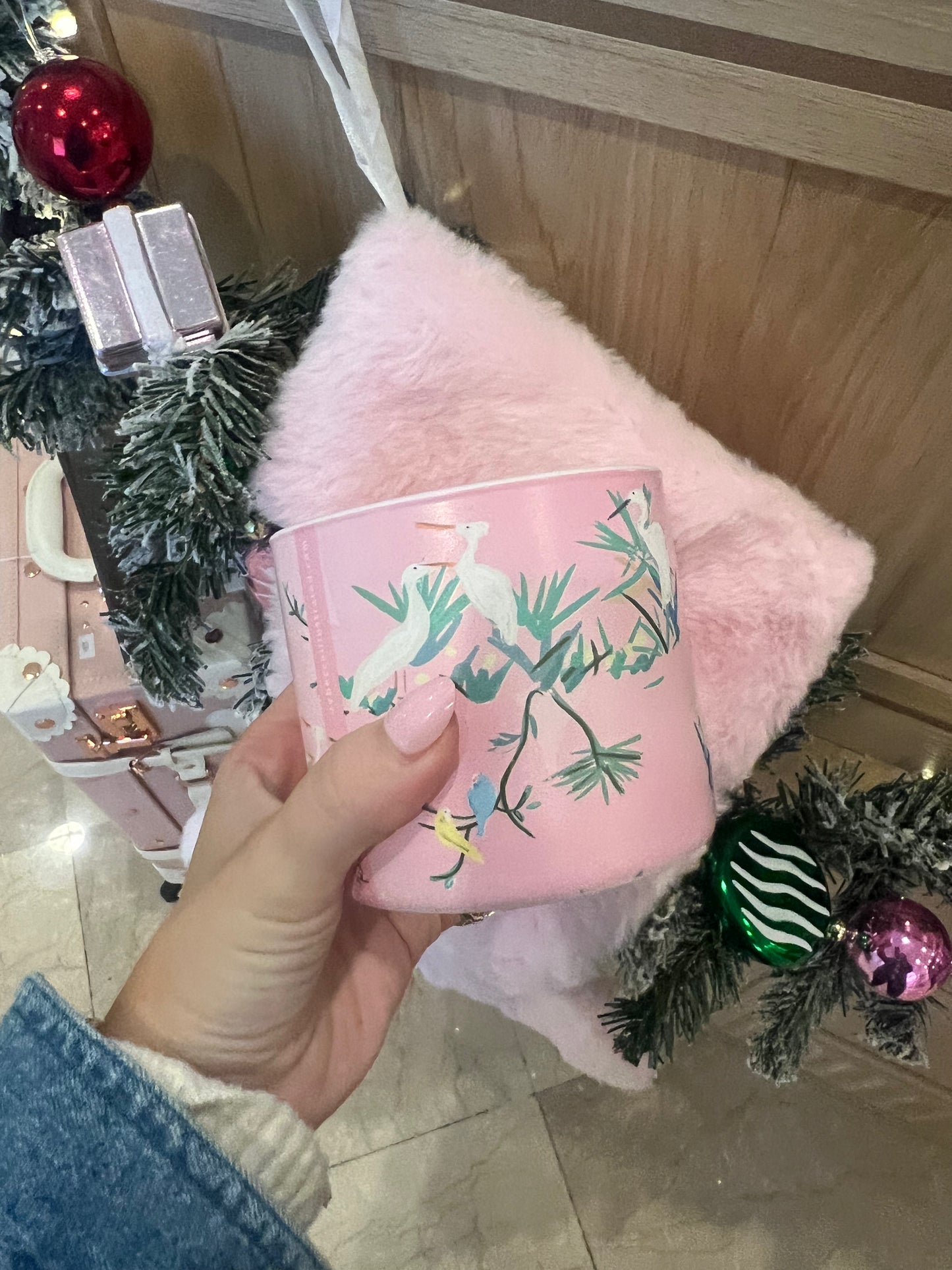 PALM BEACH WHITE BIRD - Candle