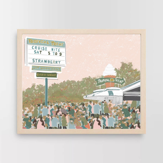 Tropical Treat, PA - Art Print