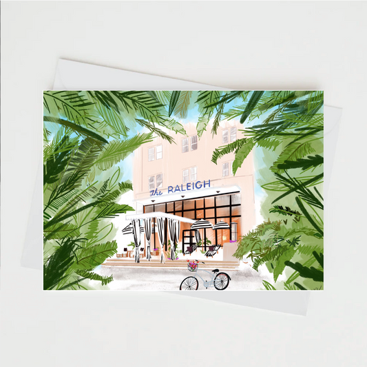 The Raleigh, Miami - Note Card(Set of 3)