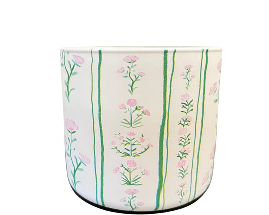 GREEN & PINK FLORAL - Candle