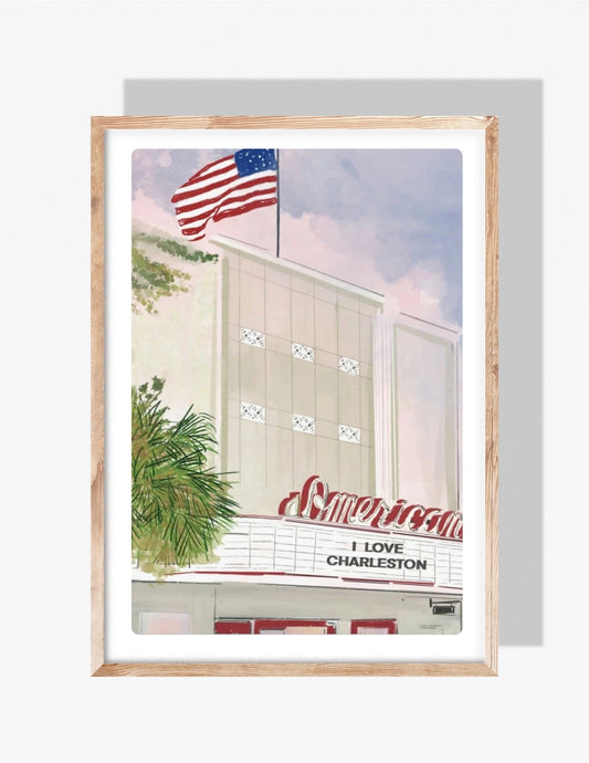 THE AMERICAN THEATER - Art Print