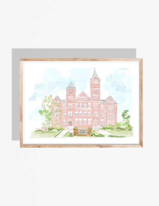AUBURN UNIVERSITY - Art Print