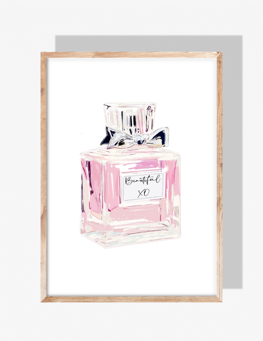BEAUTIFUL PERFUME XO - Art Print