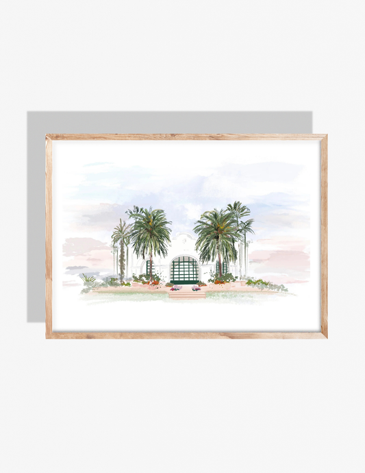 CAROUSEL HOUSE - Art Print