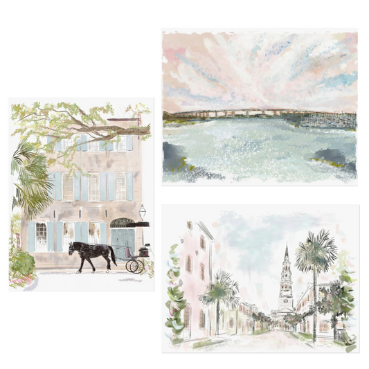 CHARLESTON CLASSICS COLLECTION- 3 Piece Set