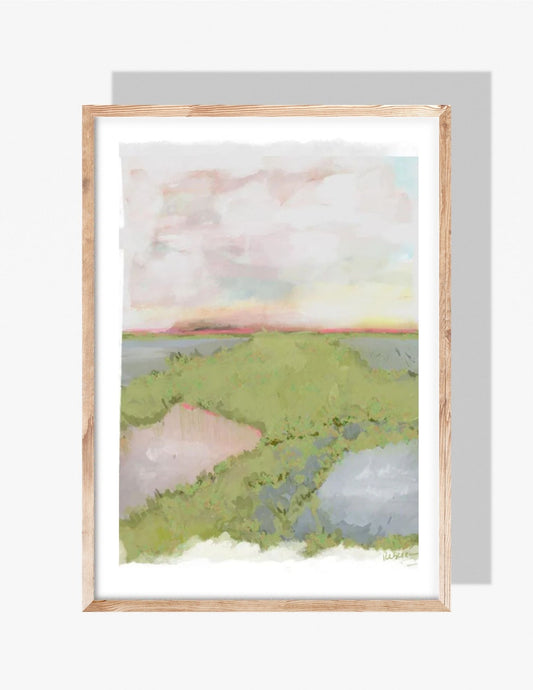 COASTAL SUNSET SERENADE - Art Print