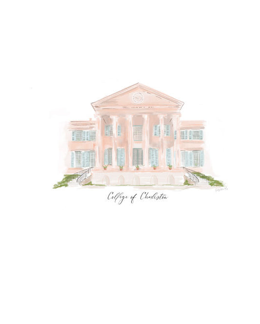COLLEGE OF CHARLESTON - Note Card