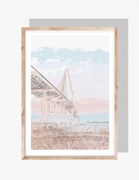 COTTON CANDY RAVENEL - Art Print
