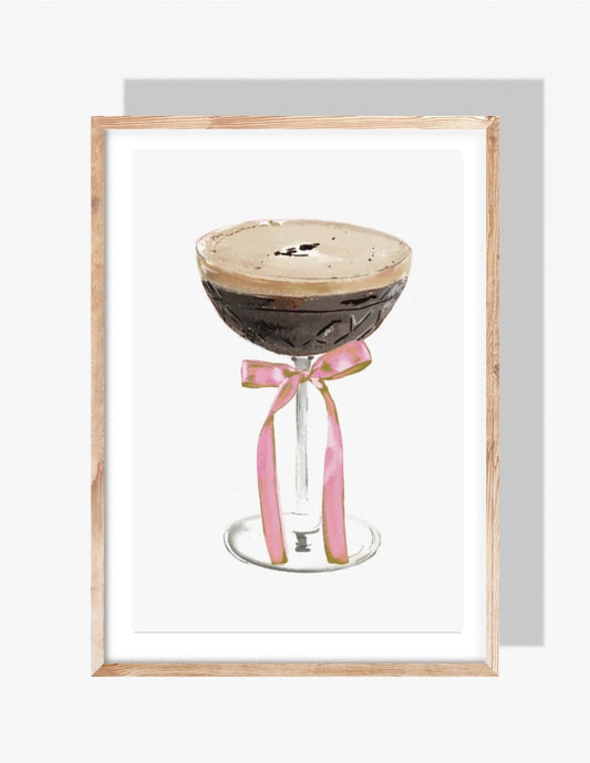 ESPRESSO ELEGANCE - Art Print