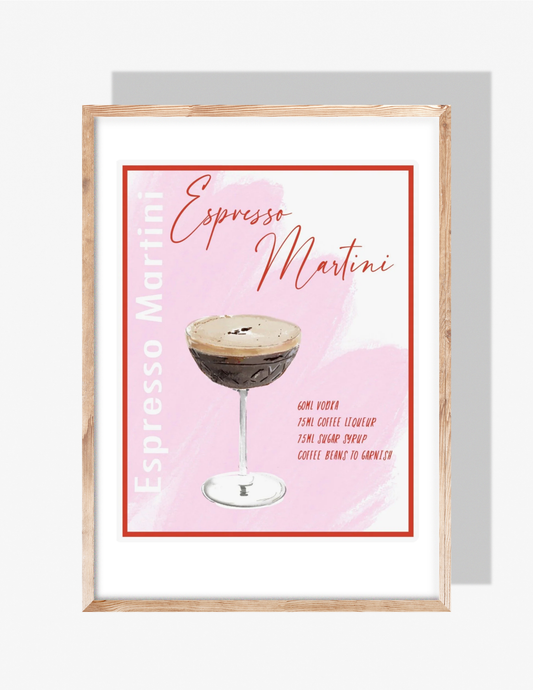 ESPRESSO MARTINI - Art Print