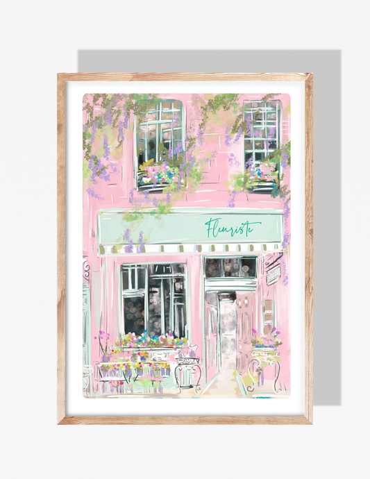 FLEURISTE - Art Print