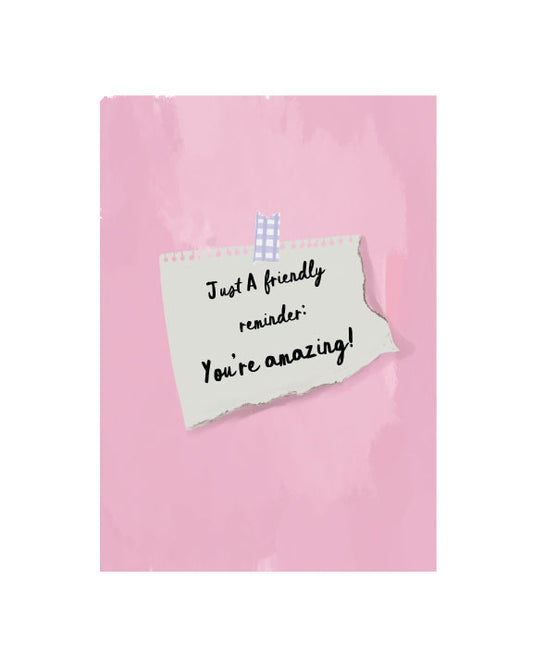 YOU'RE AMAZING - Note Card