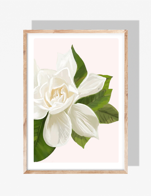 GARDENIA - Art Print