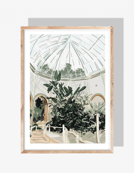 GARDEN WALK - Art Print