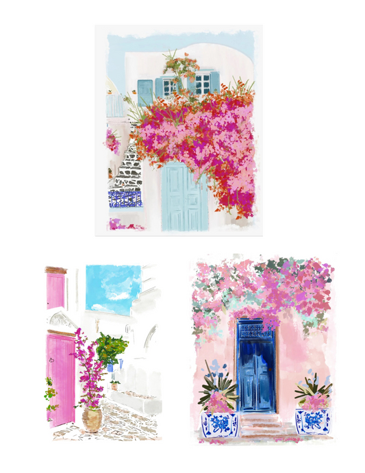 GREECE COLLECTION- 3 Piece Set