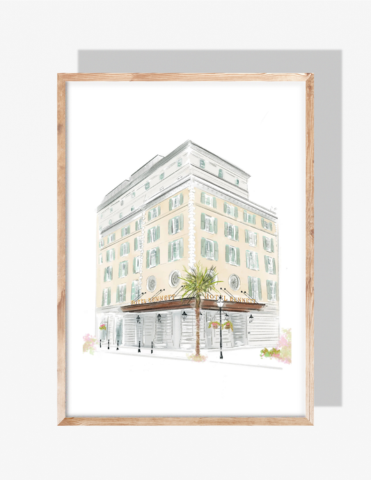 HOTEL BENNETT- Art Print
