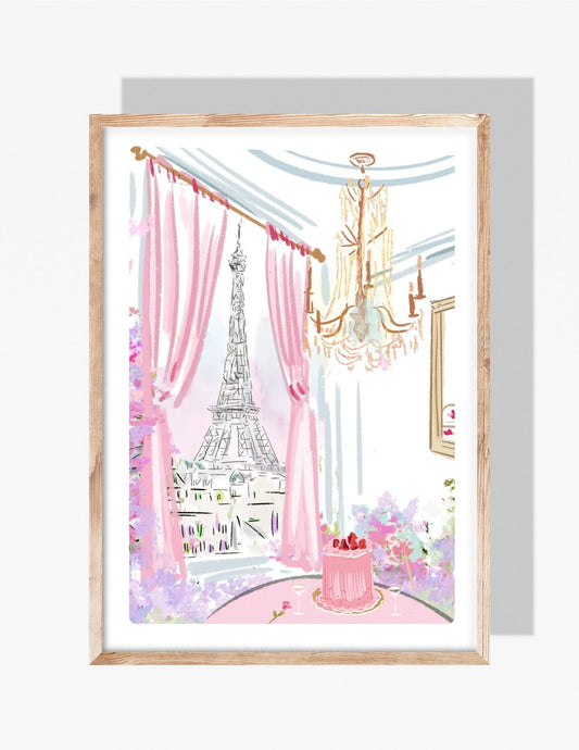 HOUSE OF CHANDELIERS PARIS - Art Print