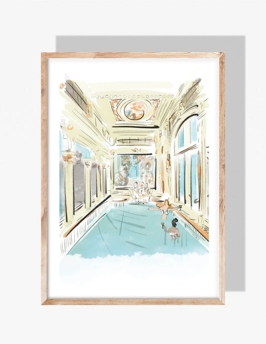ITALIAN SPA - Art Print