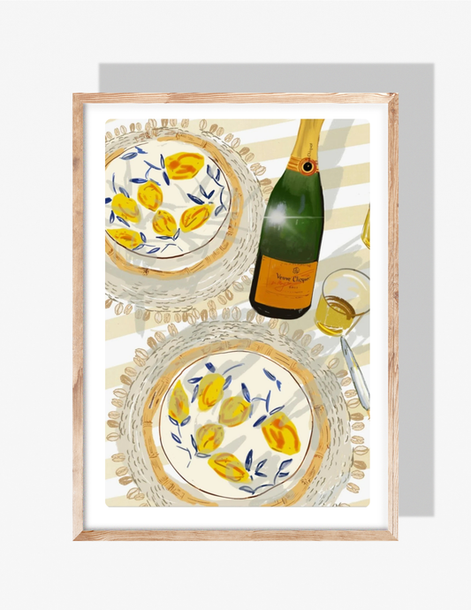 LEMON CLIQ - Art Print