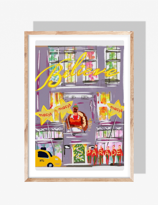 MACY'S BELIEVE PARADE - Art Print