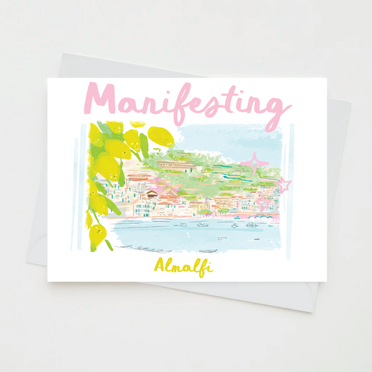 MANIFESTING AMALFI - Note Card