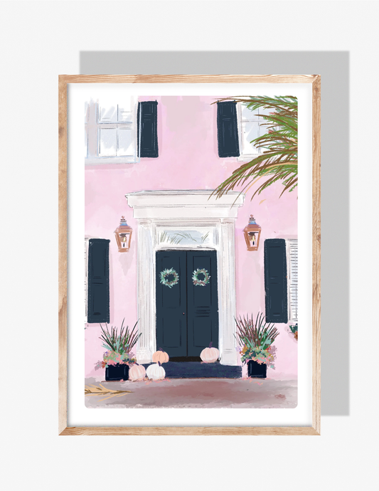PINK OCTOBER - Art Print