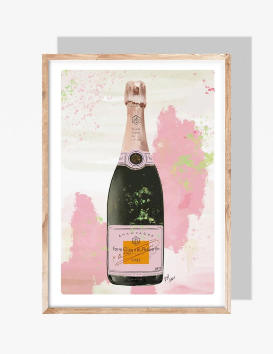 POP THE BUBBLY - Art Print