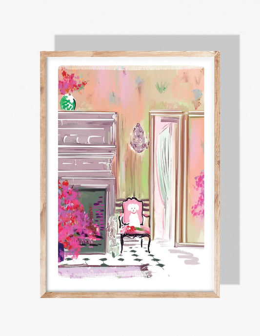 PRETTIEST IN THE ROOM - Art Print