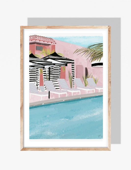 SANDS HOTEL & SPA - Art Print