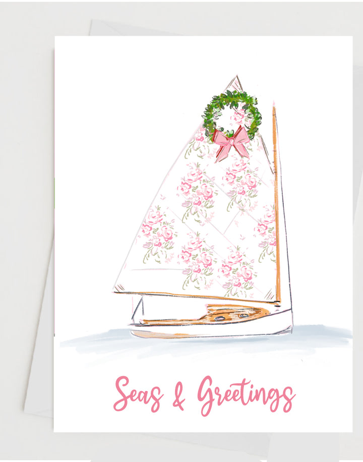 SEAS & GREETINGS - Note Card