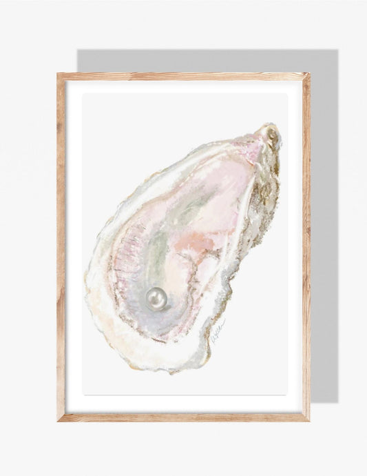 SINGLE OYSTER - Art Print