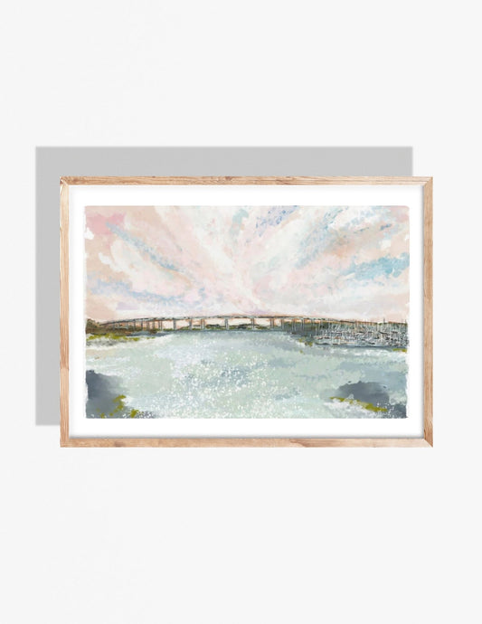 STONO RIVER BRIDGE - Art Print